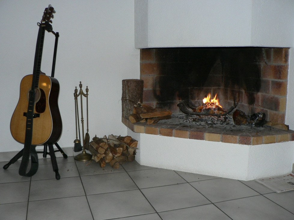 guitare-cheminee